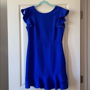 Large C Luce Blue Cocktail Dress